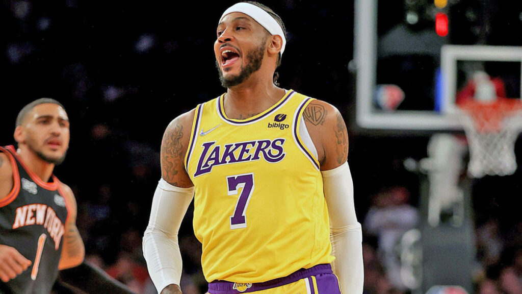 carmelo anthony lakers getty